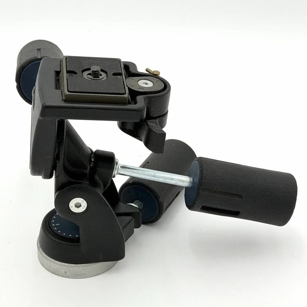 Bogen Manfrotto 3030 3 Way Pan/Tilt Tripod Head With Quick Release Plate